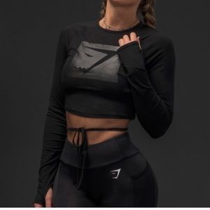 Gymshark limited edition crop top